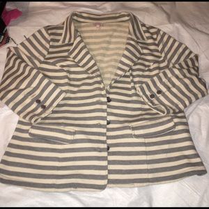Striped Blazer
